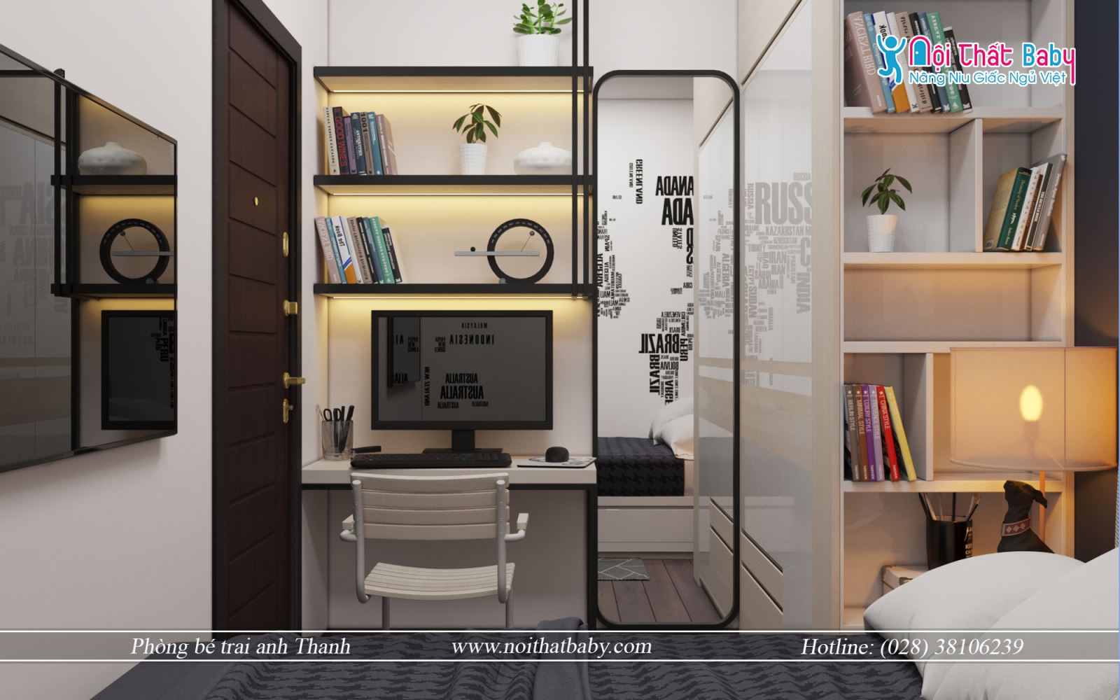 Biệt thự gỗ veneer sang trọng